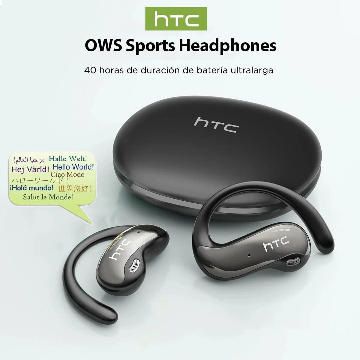 HTC NE19: אוזניות OWS עם תרגום AI - מה שווה לדעת