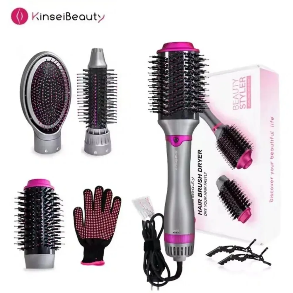 מברשת אוויר חם KinseiBeauty: מה באמת כלול כאן